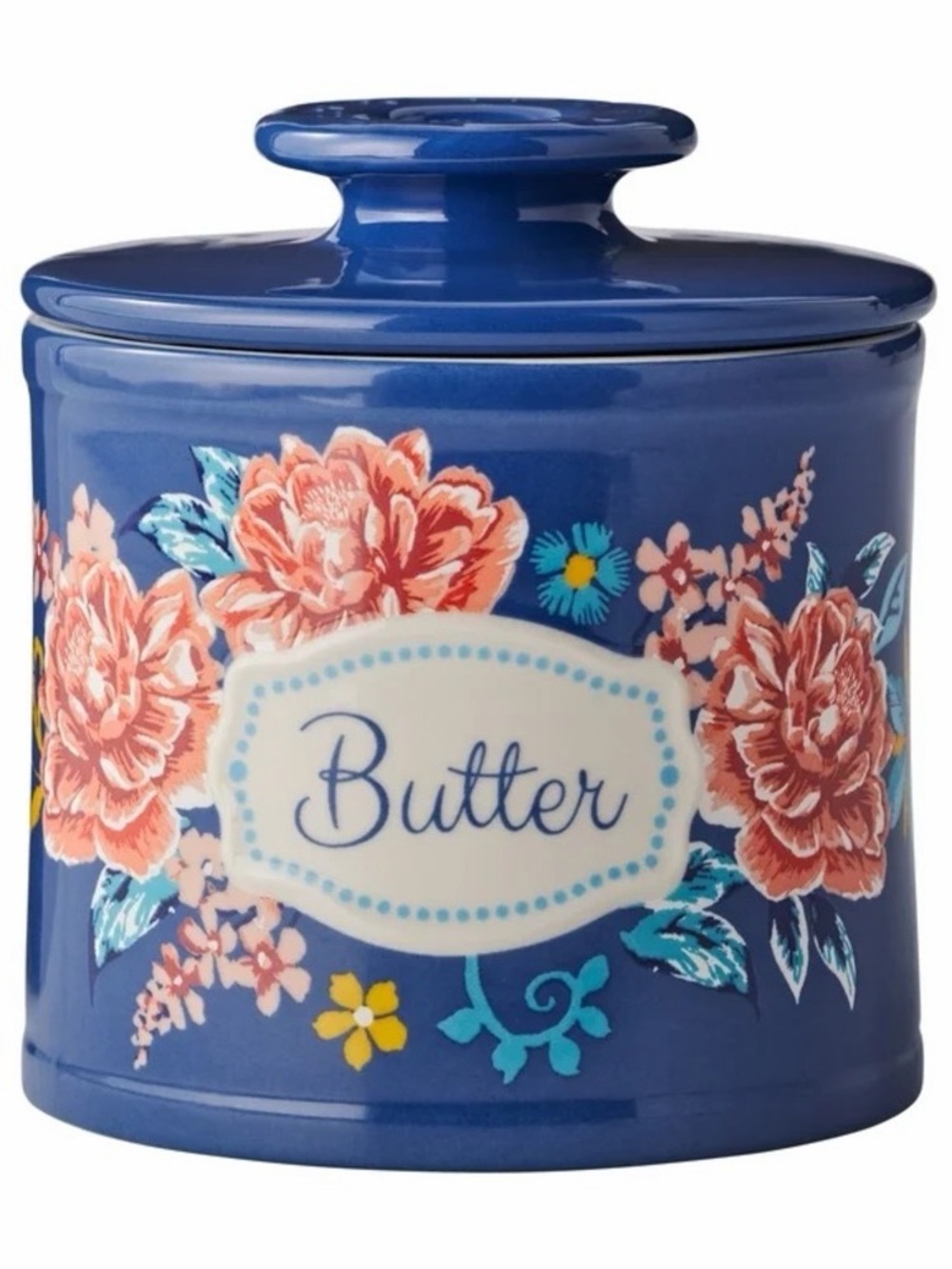 The Pioneer Woman Keepsake Floral Butter Bell
